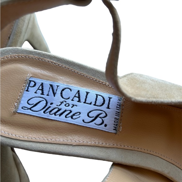 Pancaldi for Diane B. Suede Sling Back Size 9 - Picture 4 of 10